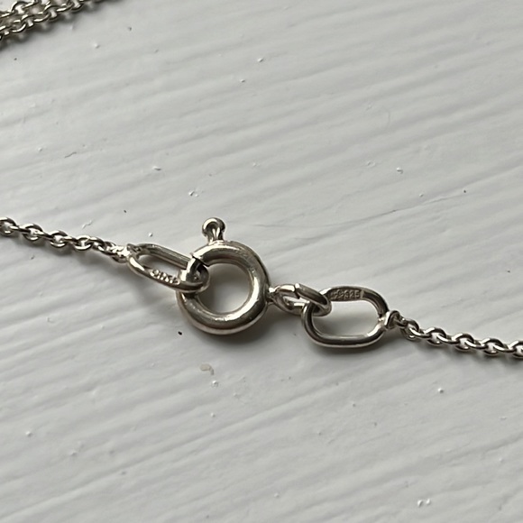 Amber sterling necklace - Picture 4 of 5